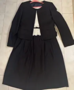 紺と白のワンピース　ジャケット3点まとめて