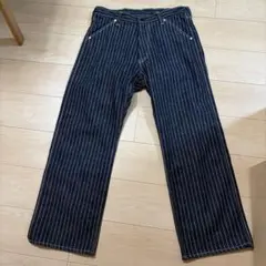 美品！LONGSHOREMAN ウォバッシュ w32 濃紺【ブートレガース期