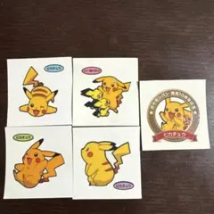 ピカチュウ 5枚セット ポケモンパンシール