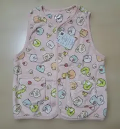 すみっコぐらし フリースベスト 130cm