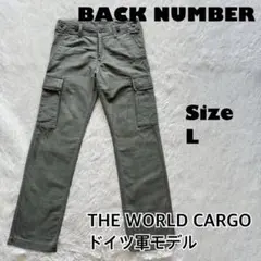 バックナンバー✨THE WORLD CARGO カーゴパンツ　ドイツ軍モデル　Lのサムネイル
