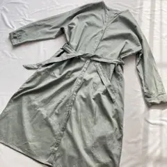 【CHAOPANIC TYPY】美品 2wayコットンリネンワンピースノーカラー