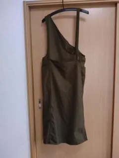 niko and 片肩ストラップ サロペットスカート