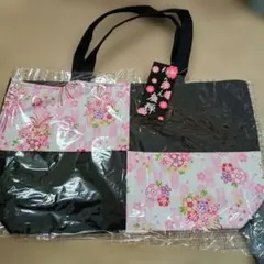 和柄トートバッグ(矢がすり)のサムネイル