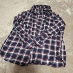 ​【定番】UNIQLO ユニクロ フランネルチェックシャツ（長袖）XLサイズ