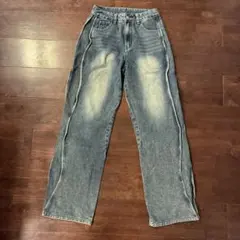 DAZY デニムパンツ ブルー Sサイズのサムネイル