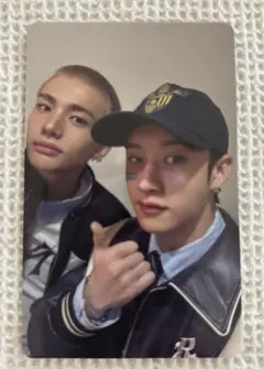 ストレイキッズ　ユニットトレカ　バンチャン ヒョンジン