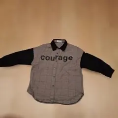 branshes チェック柄 長袖シャツ 110