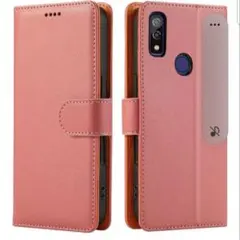 J.DL 手帳型ケース ピンク Android用
