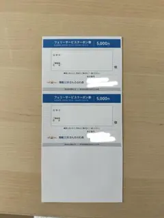 商船三井さんふらわあ フェリーサービスクーポン券 10,000円分のサムネイル