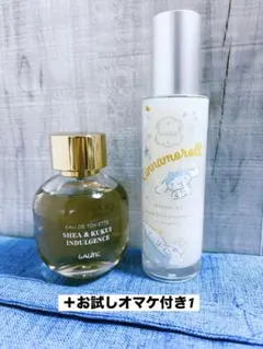 Laline シア＆ククイ オードトワレ ＋ シナモロール シマーオイル Laline シア＆ククイ オードトワレ ＋ シナモロール シマーオイル