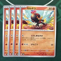 カルボウ ４枚セット