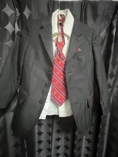 キッズフォーマルスーツセット 黒　　120cm