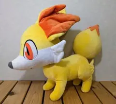 ポケモンセンター　等身大フォッコ 未使用 ポケモンセンター フォッコ ぬいぐるみ ポケドール 紙