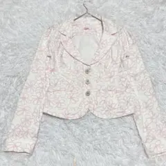 BLUGIRL Folies ブルーガールフォーリーズ　花柄　ジャケット　F