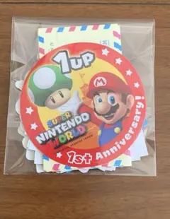 スーパーニンテンドーワールド 1周年 ステッカーセット　USJ シール