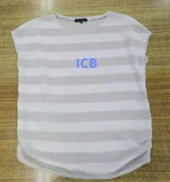 ICB ボーダー Tシャツ Sサイズのサムネイル