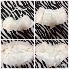 白のビキニ✨(値下げしました！！最終値下げでさす！)