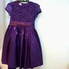パープル紫ドレス　ピアノ発表会　JuliaLee