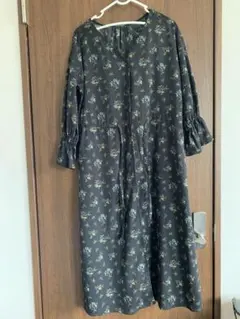 GU 花柄ワンピ 2way