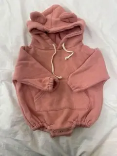 くま耳ロンパース 60 70