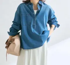 RIVE DROITE リブドロワ. デニムジャケット RIVE DROITE｜【リバイバル/新色追加/羽織るだけでサマになる】デニム