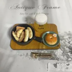 ハーブのソーセージ＆ポテト.ビールセット✰ミニチュアフード ミニチュアスイーツ