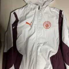 PUMA マンチェスターシティ ウィンドブレーカー XL ピンク - メルカリ