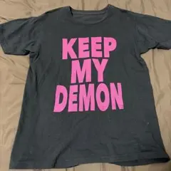 KEEP MY DEMON Tシャツ 赤 Sサイズ最安値 - メルカリ