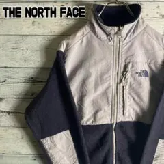 ザノースフェイス　デナリジャケット　フリース　刺繍ロゴ　レディースM
