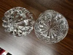 HOYA クリスタルグラス ロックグラス 佐々木丈夫デザイン 未使用品 2客 