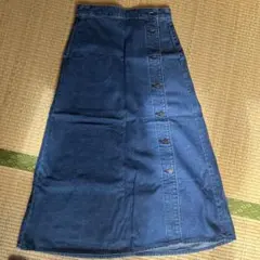 GU デニムロングスカート Lサイズ