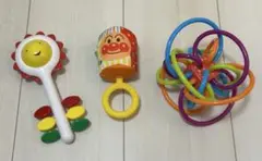 ambi toys ひまわりラトル、やわらかチャイム、マンハッタントーイ