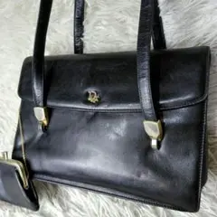 希少 Christian Dior レザー ガマ口 金具 フォーマル ロゴバッグのサムネイル