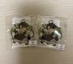 進撃の巨人　リヴァイ　まるくじ　チェス　中吉　アクリルキーホルダー　2点セット