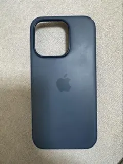 iPhone15pro Apple純正 ストームブルー