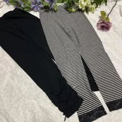 ジュニア用　レギンス、スパッツ　2点　未使用品