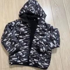 迷彩柄フリースジャケット 130