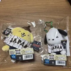 侍ジャパン サンリオ 応援マスコットぬいぐるみWBC ポムポムプリン　ポチャッコ