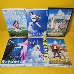 新品ケース交換済み　細田守 監督作品【DVD】6作品セット 細田守監督作 全6巻セット DVDレンタル落ち - メルカリ