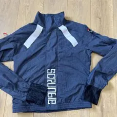 再値下げ　プーマ　SCRUBB ネイビー チェック柄 ウィンドブレーカー