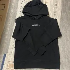 KANGOL ブラック パーカーsize140（子供服２点目から半額♡）