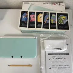 Nintendo 任天堂 ニンテンドー3DSLL 本体 ミント✖️ホワイト