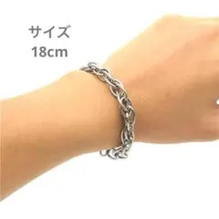 2連 チェーン ブレスレットレディース メンズ ストリート マンテル 韓国