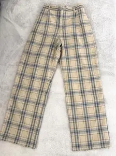 GU チェックパンツ Lサイズ