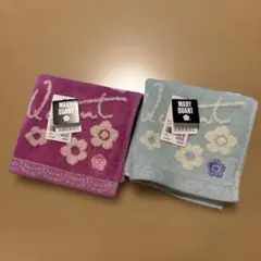 MARY QUANT タオルハンカチ 2枚セット
