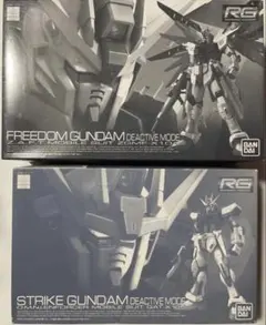 RG フリーダムガンダム ・ストライクガンダム ディアクティブモード