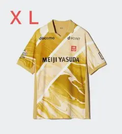 ユニクロ Jリーグ ユニフォーム J2・J3 WEST-A XL　ポロシャツのサムネイル