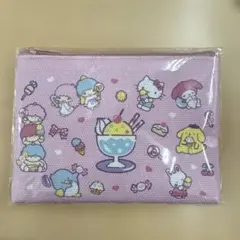 sanrioサンリオキャラクターズポーチ チョコレート入り新品セブン限定ピンク