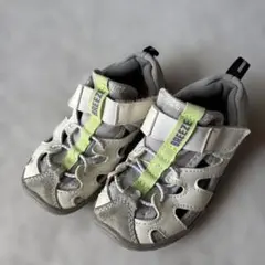 BREEZE サンダル 16.0cm ホワイト/グレー